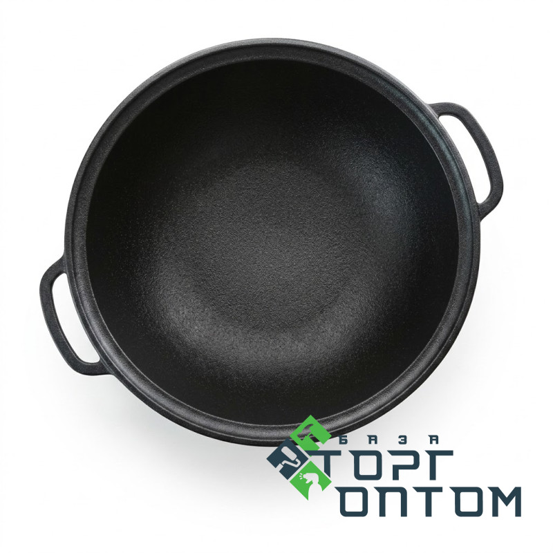 Казан чугунный узбекский "WOK" 12л