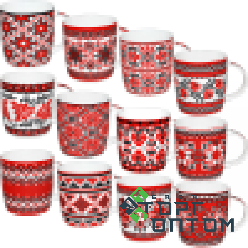 Чашка кераміка "Вишиванка" 360мл