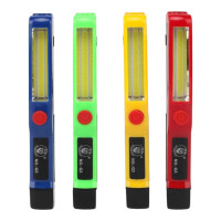 Фонарик ручной на батарейках + Магнит (3AAA) XPE LED+COB FLASHLIGHT