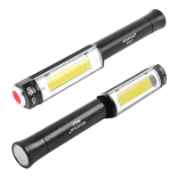 Фонарик ручной на батарейках (3AA) XPE LED+COB FLASHLIGHT