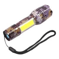 Фонарик ручной на аккумуляторе "USB COB+XPE LED"