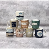 Чашка фарфор "Coffe time" 340мл