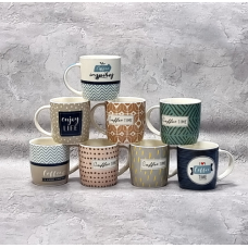 Чашка фарфор "Coffe time" 340мл