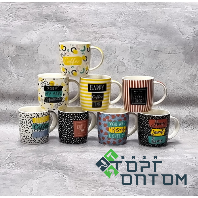 Чашка фарфор "Candy coffe" 340мл